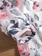 Load image into Gallery viewer, Girls Floral TWINKLE Hoodie and Pants Set