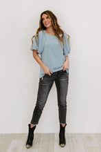Load image into Gallery viewer, Sweet Bliss Puff Sleeve Blouse