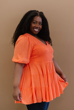 Load image into Gallery viewer, One-Way Ticket Babydoll Blouse