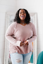 Load image into Gallery viewer, Stay Awhile Waffle Knit Tee