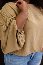 Load image into Gallery viewer, ODDI Blow Me Away Balloon Sleeve Blouse