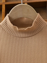 Load image into Gallery viewer, Girls Mock Neck Sweater and Camouflage Pants Set