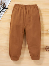 Load image into Gallery viewer, Girls Striped Onesie Solid Pants and Bear Hoodie Set