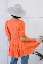 Load image into Gallery viewer, One-Way Ticket Babydoll Blouse