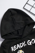Load image into Gallery viewer, Boys F1 Graphic Hoodie and Side Checkered Pants Set