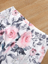Load image into Gallery viewer, Girls Floral TWINKLE Hoodie and Pants Set