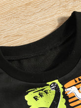 Load image into Gallery viewer, Boys Dinosaur Graphic Sweatshirt and Pants Set