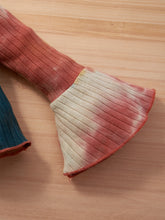 Load image into Gallery viewer, Girls Tie-dye Flared Cuff and Ankle Set