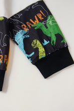 Load image into Gallery viewer, Boys Dinosaur Color Block Tee and Pants Set