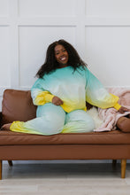 Load image into Gallery viewer, Hello Summer Ombre Cropped Sweatshirt