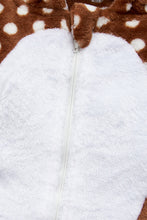 Load image into Gallery viewer, Kids Rudolph Feature Polka Dot Hooded Jacket