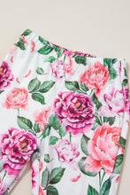 Load image into Gallery viewer, Baby Girls' Top and Floral Bell Bottoms Pants Set