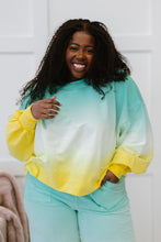 Load image into Gallery viewer, Hello Summer Ombre Cropped Sweatshirt