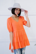 Load image into Gallery viewer, One-Way Ticket Babydoll Blouse
