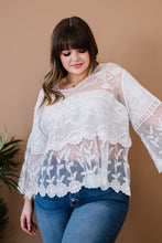 Load image into Gallery viewer, Oasis Of Lace Top