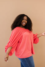 Load image into Gallery viewer, ODDI Citrus Lover Swiss Dot Blouse