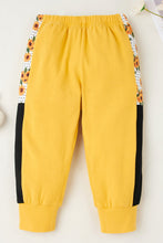 Load image into Gallery viewer, Girls Color Block Sweatshirt and Pants Set
