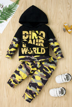 Load image into Gallery viewer, Boys Camouflage Hoodie and Pants Set