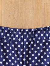 Load image into Gallery viewer, Girls Graphic Flared Sleeve T-Shirt and Polka Dot Pants Set