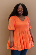 Load image into Gallery viewer, One-Way Ticket Babydoll Blouse