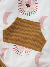 Load image into Gallery viewer, Girls Kangaroo Pocket Onesie and Ribbed Pants Set