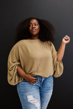 Load image into Gallery viewer, ODDI Blow Me Away Balloon Sleeve Blouse