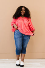 Load image into Gallery viewer, ODDI Citrus Lover Swiss Dot Blouse