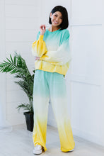 Load image into Gallery viewer, Hello Summer Ombre Cropped Sweatshirt