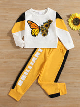 Load image into Gallery viewer, Kids Graphic Hoodie and BRILLIANT Pants Set