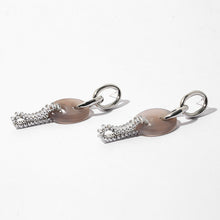 Load image into Gallery viewer, Industrial Natural Stone Earrings