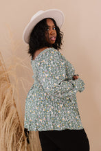 Load image into Gallery viewer, Flora and Fauna Smocked Blouse