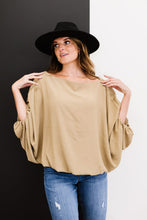 Load image into Gallery viewer, ODDI Blow Me Away Balloon Sleeve Blouse