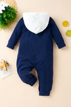 Load image into Gallery viewer, Unisex Solid Pocketed Hooded Jumpsuit
