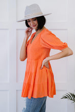 Load image into Gallery viewer, One-Way Ticket Babydoll Blouse