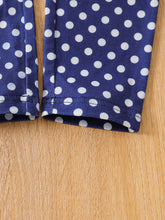 Load image into Gallery viewer, Girls Graphic Flared Sleeve T-Shirt and Polka Dot Pants Set