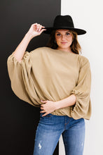 Load image into Gallery viewer, ODDI Blow Me Away Balloon Sleeve Blouse