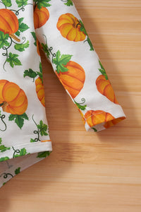 Baby Girls' Pumpkin Top and Velour Pants