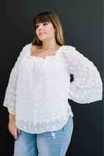 Load image into Gallery viewer, Daydream Believer Pom-Pom Blouse
