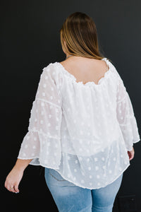 Daydream Believer Pom-Pom Blouse