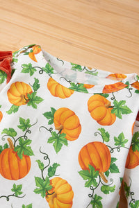 Baby Girls' Pumpkin Top and Velour Pants