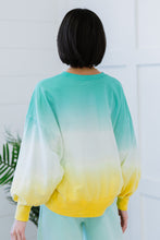 Load image into Gallery viewer, Hello Summer Ombre Cropped Sweatshirt
