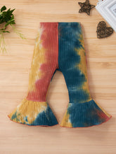 Load image into Gallery viewer, Girls Tie-dye Flared Cuff and Ankle Set
