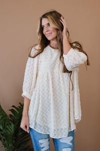 Say Hello Babydoll Blouse