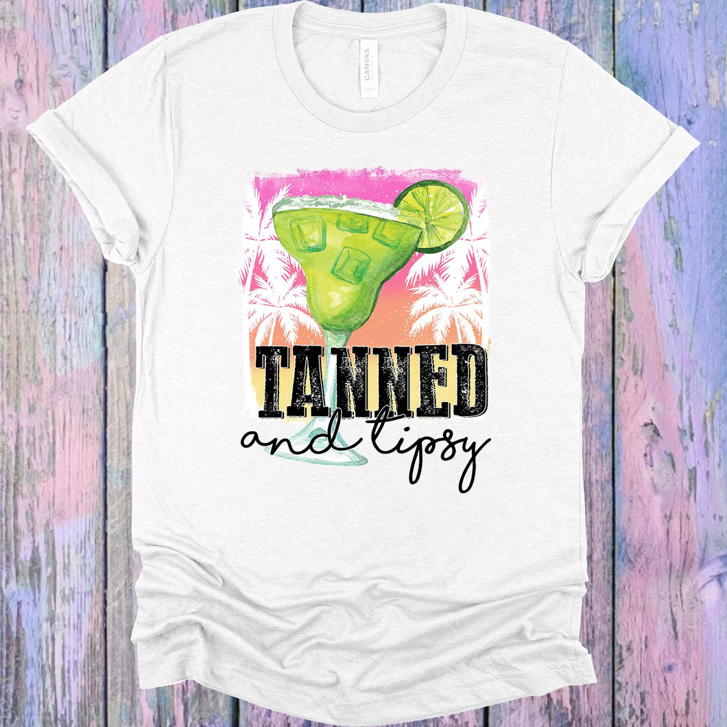 Tanned and Tipsy Graphic Tee