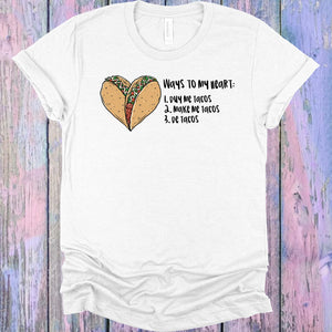 Ways to My Heart Graphic Tee