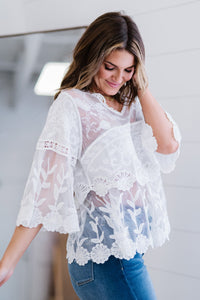 Oasis Of Lace Top