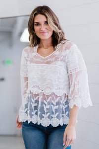 Oasis Of Lace Top