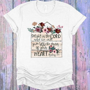 Delight In The Lord Graphic Tee Graphic Tee