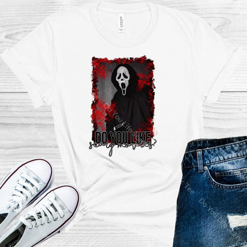 Do You Life Scary Movies Graphic Tee Graphic Tee