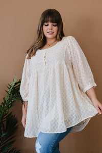 Say Hello Babydoll Blouse